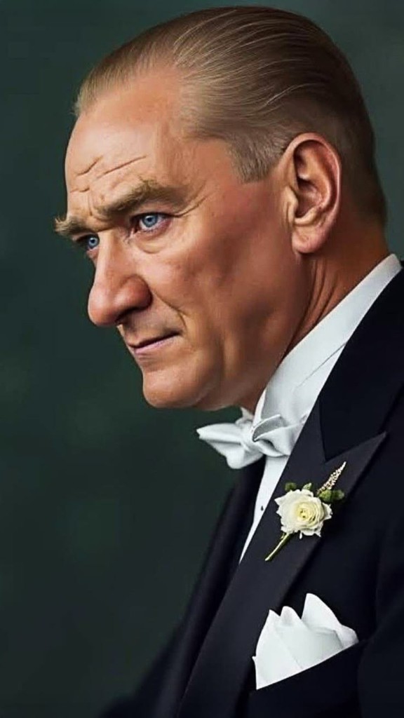 Atatürk — Frak ile Gazi